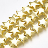 Electroplate Non-magnetic Synthetic Hematite Beads Strands G-T061-182-2
