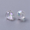 Eco-Friendly Transparent Acrylic Beads X-PL730-2-2