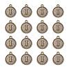 Alloy Pendant Cabochon Settings PALLOY-N156-01I-AB-1