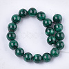 Natural Malachite Beads Strands G-S333-10mm-028-2