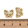 Brass Pave Cubic Zirconia Multi-strand Links ZIRC-F145-03G-01-3
