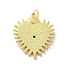Rack Plating Brass Enamel Pendants KK-M230-27G-3