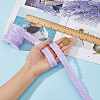 10 Yards Polyester Pleated Edged Ribbon for Clothing Decoration DIY-FI0001-13D-10