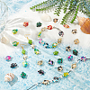 108Pcs 9 Colors Synthetic Turquoise Dyed Beads G-NB0005-43-5