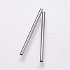 Tarnish Resistant 304 Stainless Steel Tube Beads X-STAS-P161-01-25mm-1