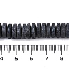 Frosted Natural Lava Rock Beads Strands G-E618-07-4