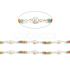 3.28 Feet Handmade Brass Beaded Chains X-CHC-M021-16LG-2