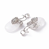 Natural Quartz Crystal Pendants G-F639-09G-P-3