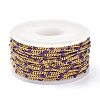 Ion Plating(IP) 304 Stainless Steel Enamel Curb Chains CHS-P013-01G-05-3