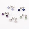304 Stainless Steel Stud Earring Findings X-EJEW-JE02067-1