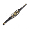 Imitation Leather Bracelet Making MAK-R024-02-2
