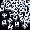Opaque Acrylic Beads SACR-S273-35D-01-1