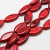 Natural Magnesite Beads Strands TURQ-L008-01D-1