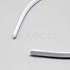 Plain Plastic Hair Band Findings X-OHAR-Q275-04-4