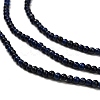Dyed Natural Lapis Lazuli Beads Strands G-H317-A01-4
