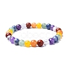 Mixed Gemstone Stretch Bracelets BJEW-Q667-04-1