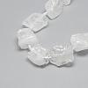 Natural Quartz Crystal Beads Strands G-R421-16-1