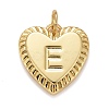 Rack Plating Golden Brass Pendants KK-E260-01G-E-1