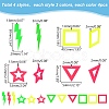 48Pcs 12 Styles Acrylic Big Pendants FIND-PH0022-47-2