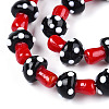 Handmade Lampwork Beads Strands LAMP-N024-09A-4