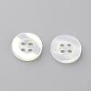 4-Hole Plastic Buttons BUTT-S020-11-10mm-2