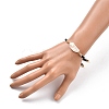 Adjustable Nylon Twisted Cord Slider Bracelets X-BJEW-JB05322-02-4