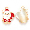 Alloy Enamel Pendants X-ENAM-S121-003-1