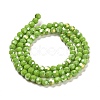 Opaque Glass Beads Stands EGLA-A035-P4mm-B15-2