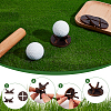 4Pcs Plywood Golf Display Stands for Display Golf Bal ODIS-WH0079-086-3