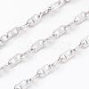 Tarnish Resistant 304 Stainless Steel Mariner Link Chains CHS-H007-15P-1
