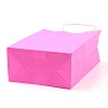 Pure Color Kraft Paper Bags AJEW-G020-D-02-3
