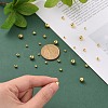 Brass Real 18K Gold Plated Solid Beads KK-PH0036-73-4