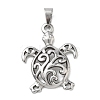 304 Stainless Steel Pendants STAS-B141-04C-P-1