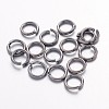 Brass Open Jump Rings JRC6MM-B-1