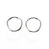 Tarnish Resistant 304 Stainless Steel Open Jump Rings A-STAS-D448-098P-10mm-1