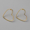 Golden Brass Hollow Geometric Stud Earrings EJEW-WH0012-127J-1