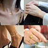 40Pcs 2 Styles Brass Spacer Beads KK-CJ0002-21-7