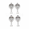 Tibetan Style Alloy Pendants TIBEP-N011-009-1