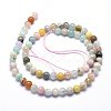 Natural Mixed Stone Beads Strands G-K224-05-6mm-2