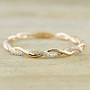 Alloy and Crystal Rhinestone Finger Rings FS-WGF6D8C-04-1