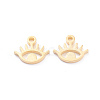 304 Stainless Steel Charms STAS-I151-03G-1