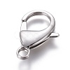 Tarnish Resistant 304 Stainless Steel Lobster Claw Clasps STAS-AB27-2