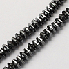 Non-magnetic Synthetic Hematite Beads Strands G-Q906-7mm-2