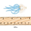 Natural Shell & Glass Pearl Big Pendants PALLOY-FS00032-5