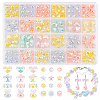 Transparent Acrylic Beads TACR-PH0001-71-1