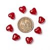 Handmade Silver Foil Glass Beads X-SLH12MM01Y-7