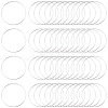 50Pcs Brass Linking Rings KK-SP0002-12A-1