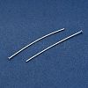 Brass Flat Head Pins KK-H502-01G-S-2