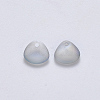 Spray Painted Glass Charms GLAA-R111-01-C02-2