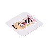 Square Paper Earring Display Cards CDIS-C004-02A-4